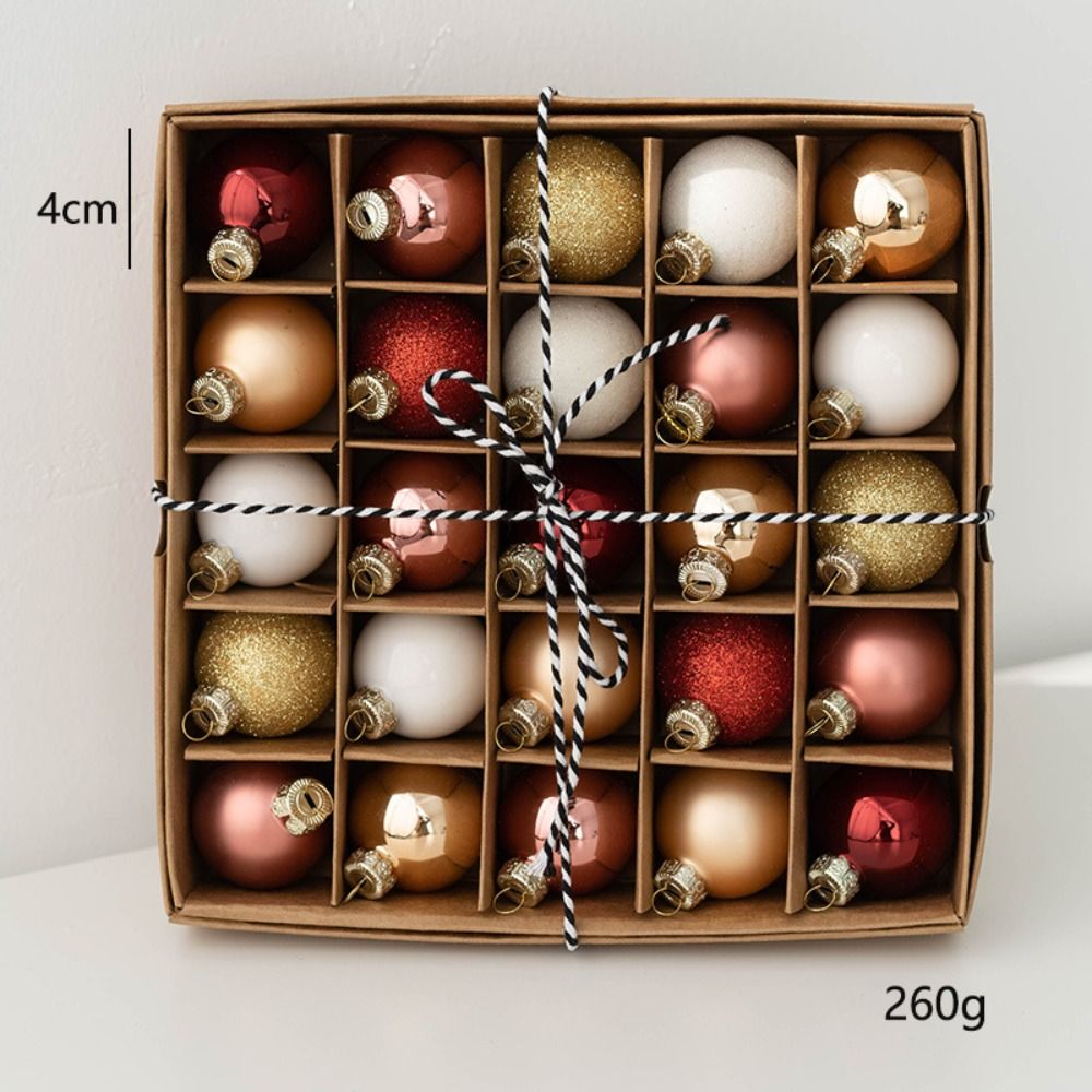 Highball Glass Set - 25PCS Set Bola Natal Kaca Tahan