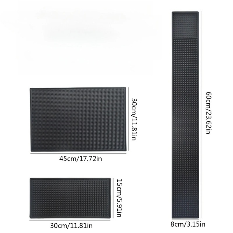 Home Bar Shelf - Alas Bar Karet Alas Pengering Piring