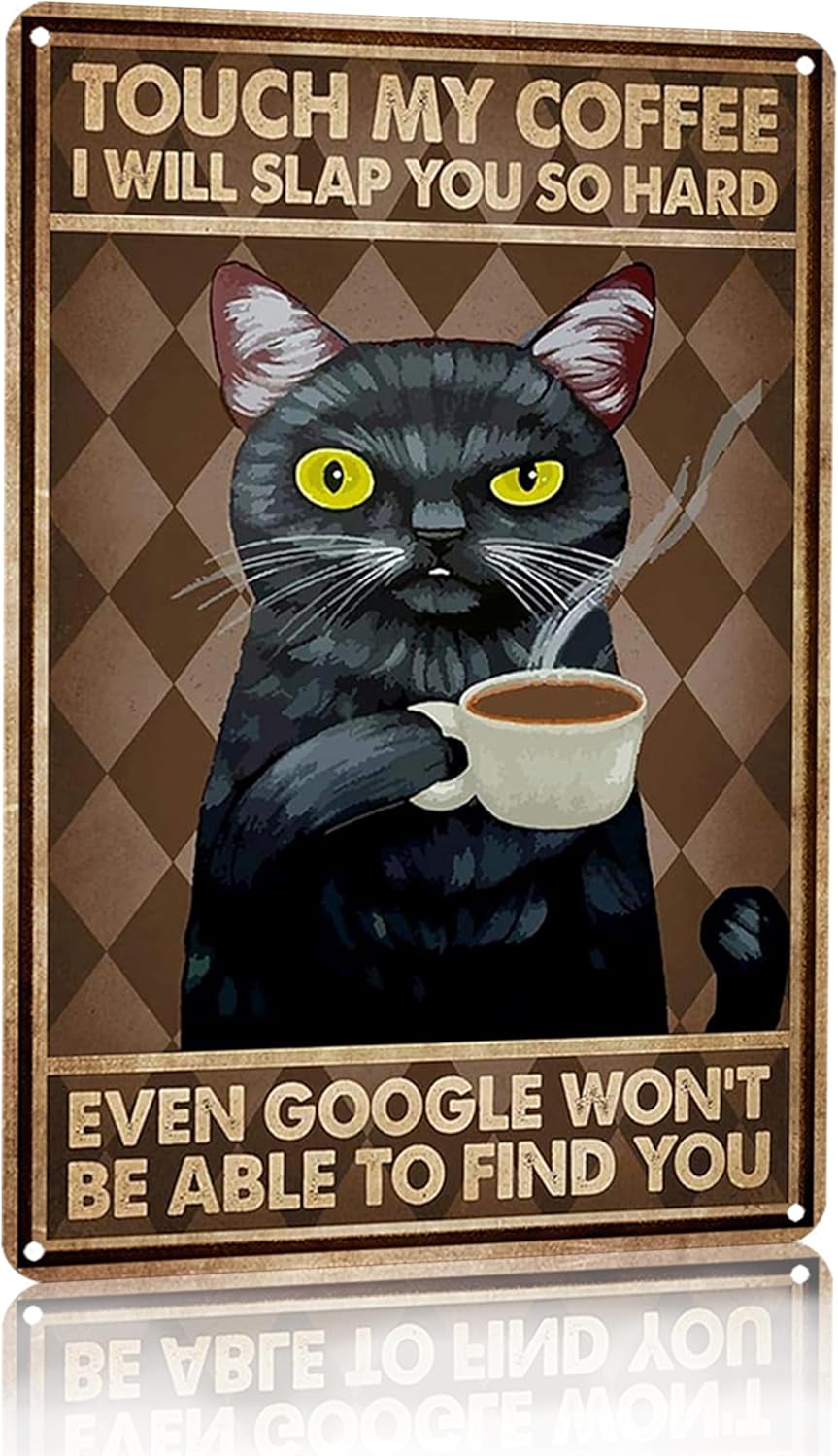 Home Bar And Coffee - Kucing Hitam Lucu Kopi Saya Akan