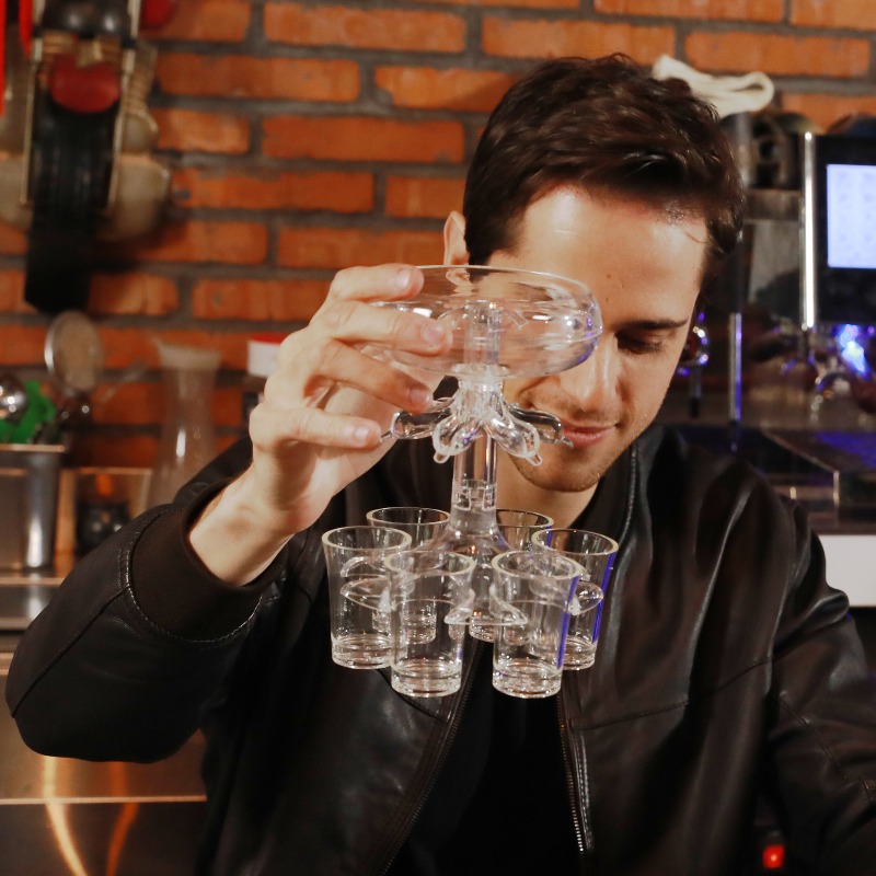 Home Bar Setup Kit - Set Dekanter Minuman Beralkohol Imitasi Kaca