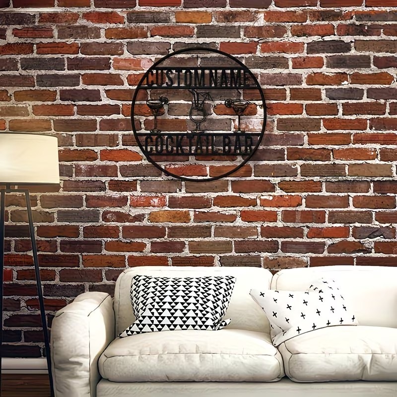Papan Nama Bar Koktail Kustom, - Home Bar Cafe ulasan dan harga