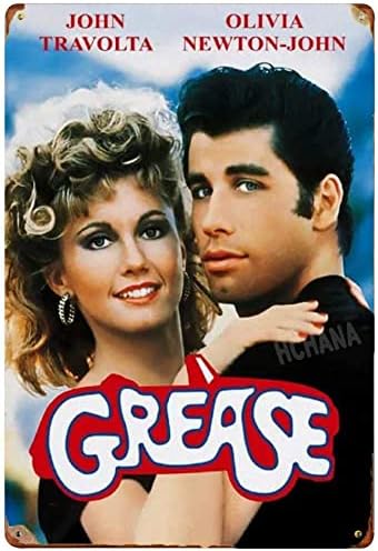 Papan Timah Film Klasik Grease - Home Bar And Coffee ulasan dan harga