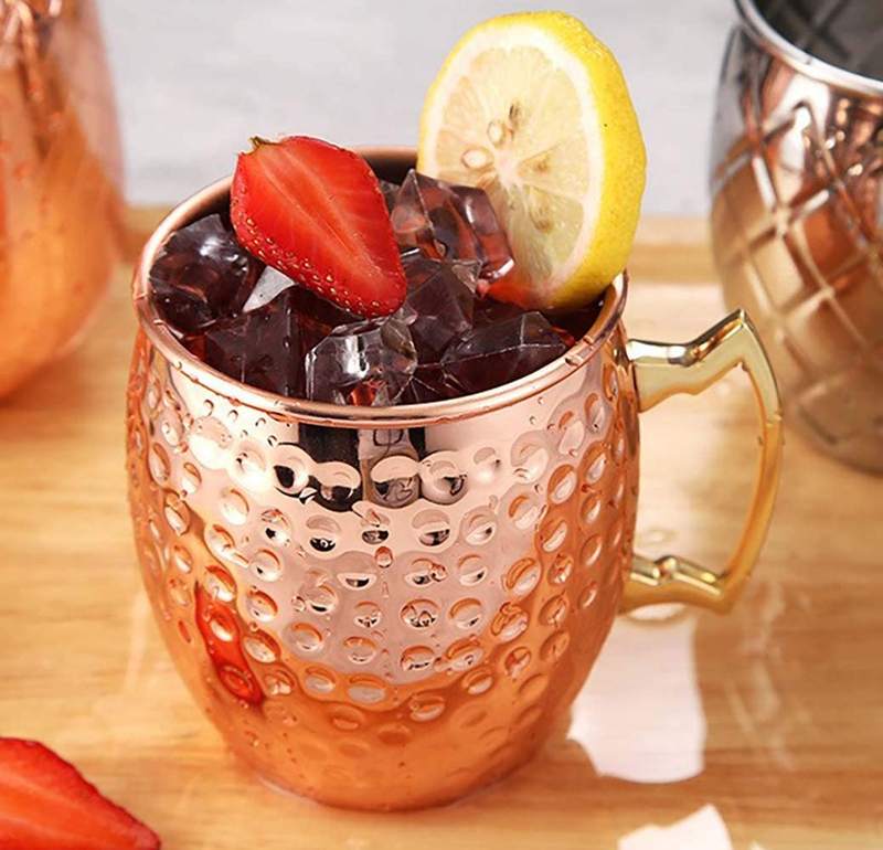 Mug Mule Stainless Steel Berla - Mule Copper Mug ulasan dan harga