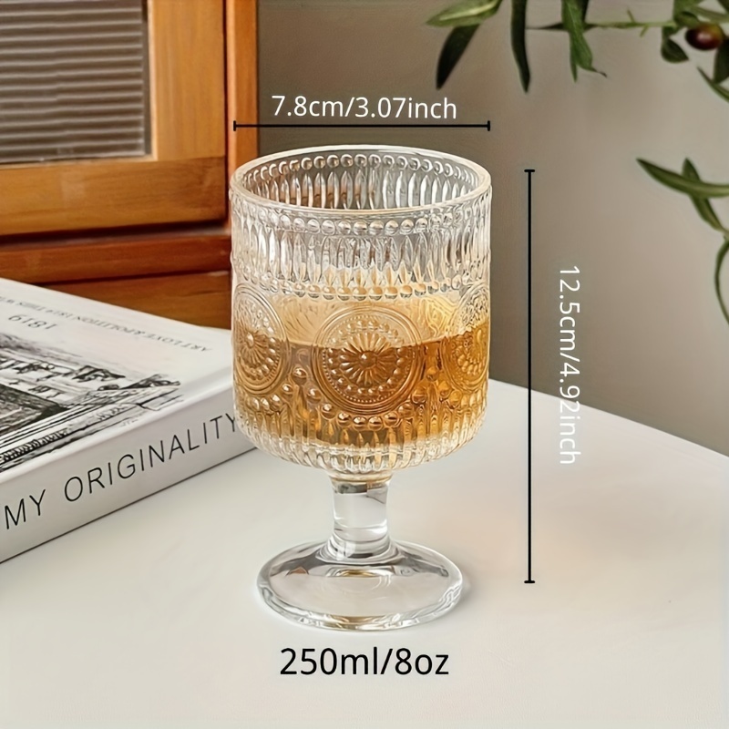 Set 4 Buah - Set Gelas Bunga M - Highball Glass Set ulasan dan harga