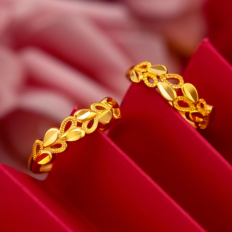 Cincin Perhiasan emas 18 K 100 - Bar Cart Gold ulasan dan harga