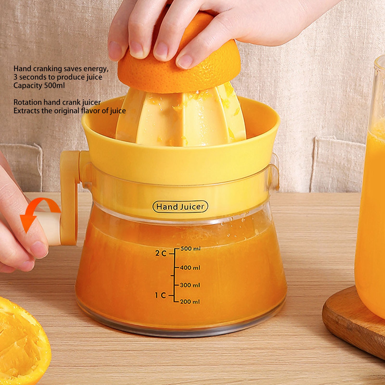Juicer tangan multi-fungsi Jui - Citrus Juicer Bar ulasan dan harga