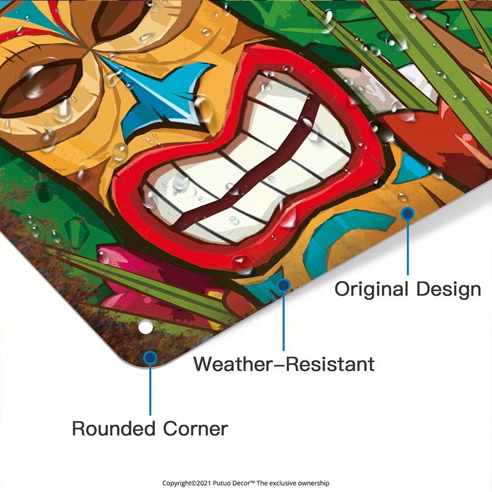 Papan Tanda Bar Tiki Dekorasi  - Home Bar Cafe ulasan dan harga