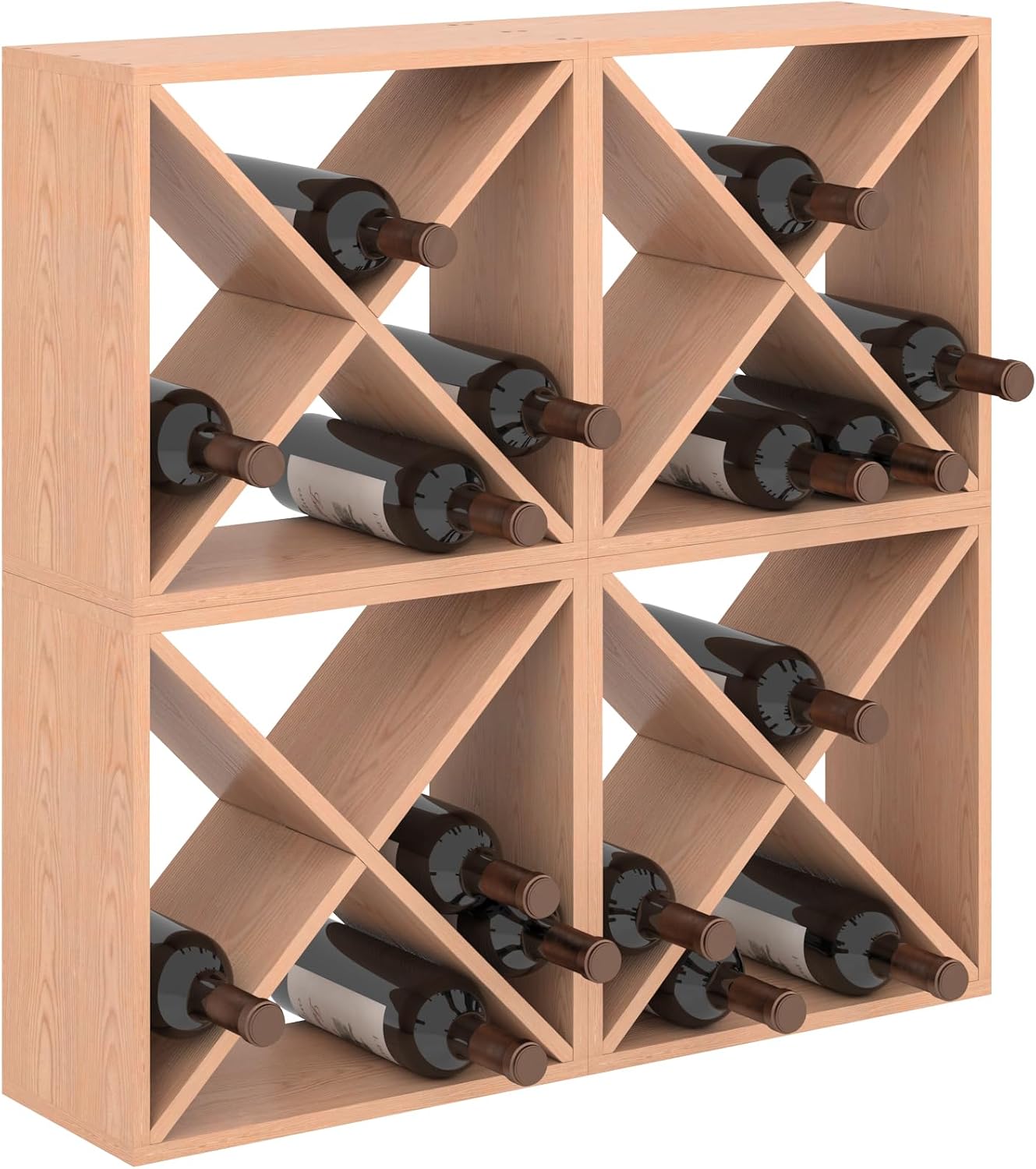 Rak Anggur 96 Botol, Penyimpan - Home Bar Shelf ulasan dan harga