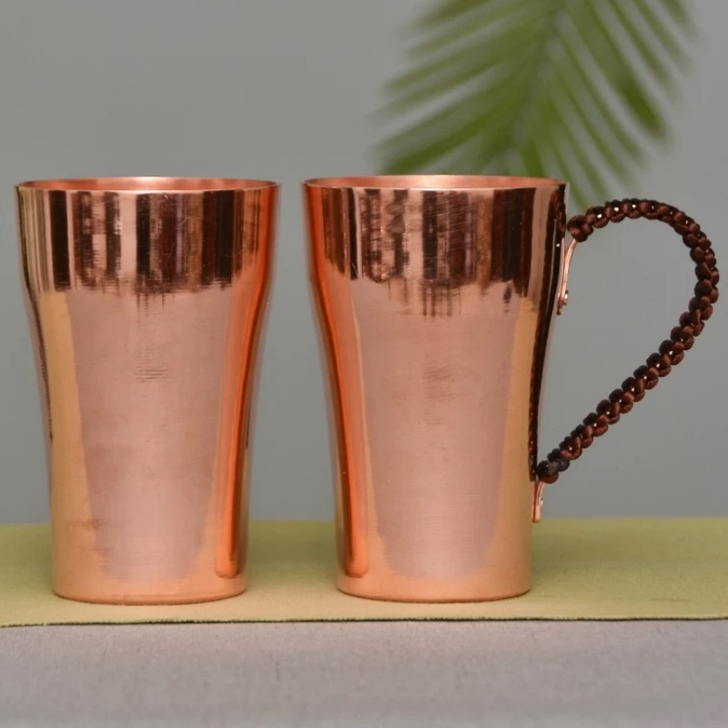 Mug Susu Bir Tembaga Murni Bua - Mule Copper Mug ulasan dan harga