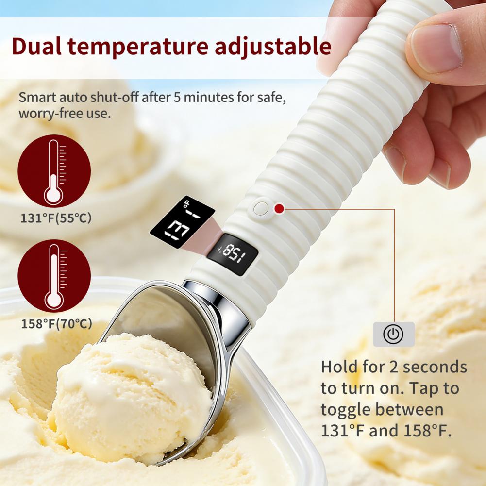 Sendok Es Krim Elektrik dengan - Ice Pick Pick ulasan dan harga